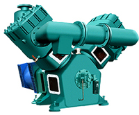 我(wǒ)公司配套(tao)氣閥的引(yǐn)進VHN型壓縮(suō)機